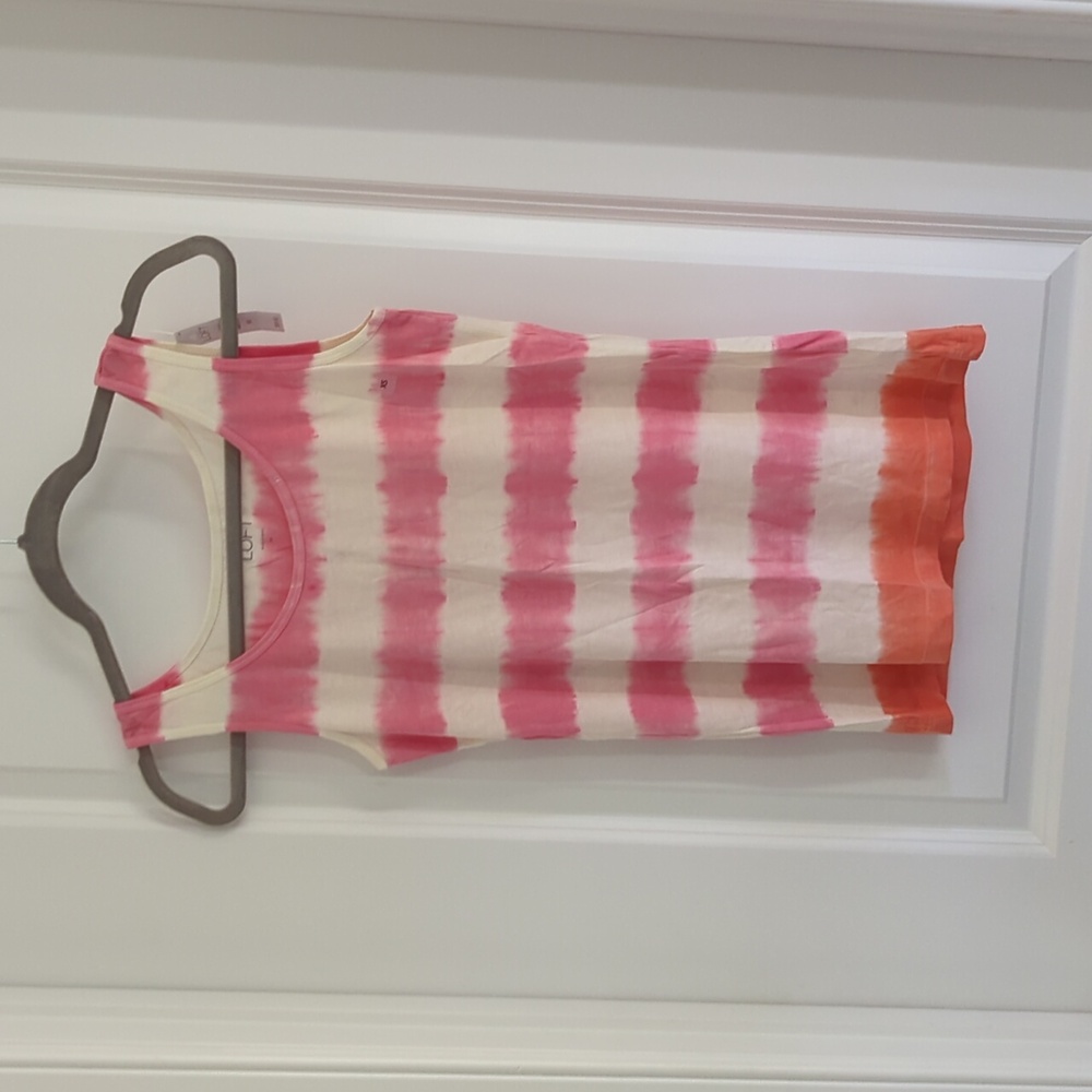 Loft stripped tank new with tags size xs